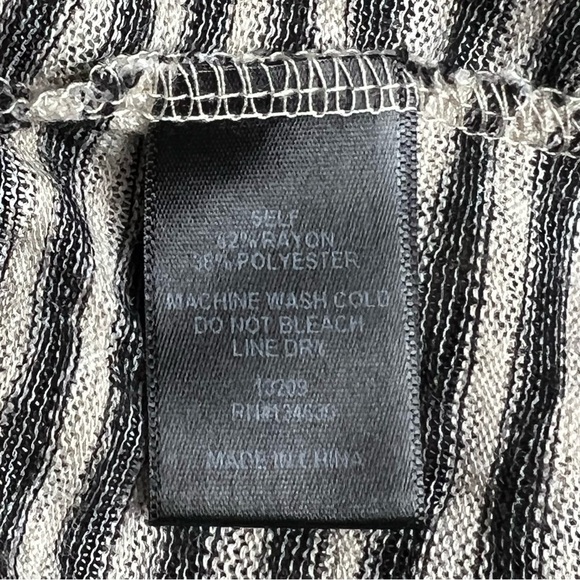 ANTHROPOLOGIE SUNDAY IN BROOKLYN Striped Knit Cowl Neck  M - Picture 8 of 8